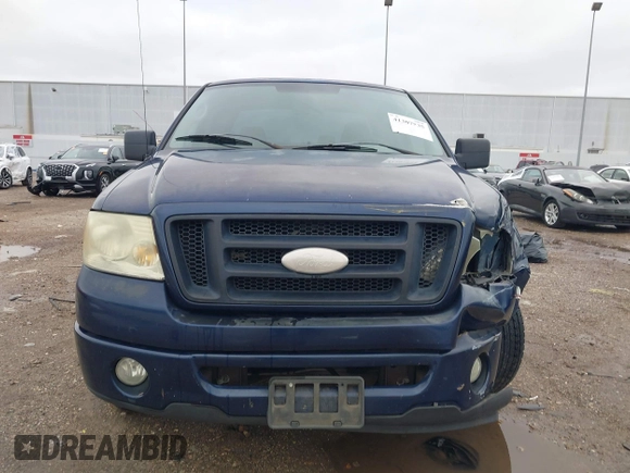 2007 Ford F-150 STX with VIN 1FTRX12W67FA76789, listed as a IAAI auction lot 41307835 with 190,683 mi miles and . Bid and sale history available at DreamBid. Image 13.