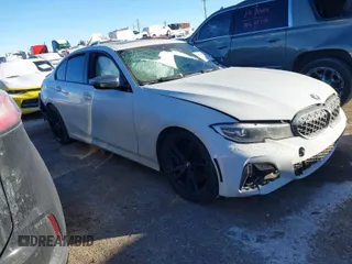 2020 BMW 3 Series M340i with VIN 3MW5U7J05L8B44426, listed as a IAAI auction lot 41299762 with 81,020 mi miles. Bid and sale history available at carsss.com. Image 1.