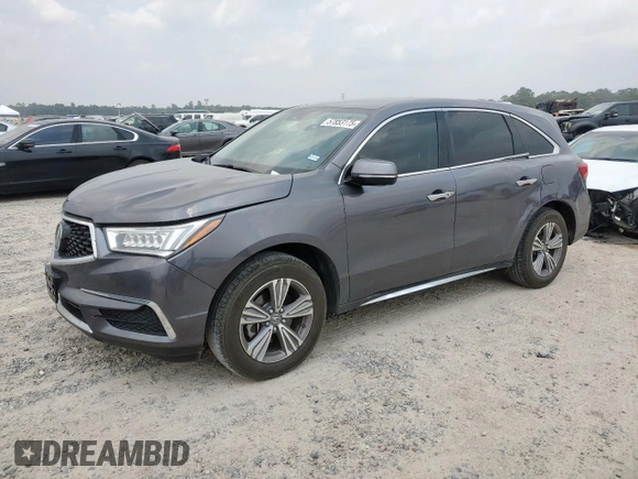 2020 Acura MDX z VIN 5J8YD3H30LL018235, wystawiony jako Copart lot #57853175 z przebiegiem 40 510 mil mil oraz Szkoda całkowita • Salvage title. Historia ofert i sprzedaży dostępna na DreamBid. Obrazek 1.