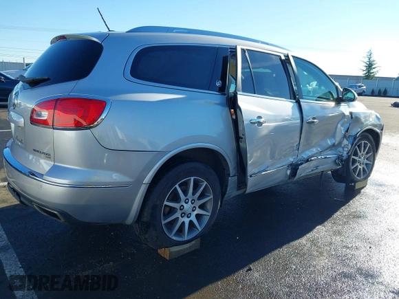 2015 Buick Enclave Leather with VIN 5GAKVBKD5FJ153659, listed as a IAAI auction lot 41295215 with 208,446 mi miles and . Bid and sale history available at carsss.com. Image 4.