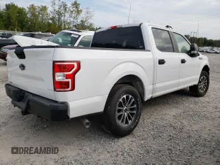 2020 Ford F-150 with VIN 1FTEW1P4XLKF21495, listed as a Copart auction lot 71834724 with 68,320 mi miles and Salvage title. Bid and sale history available at DreamBid. Image 3.