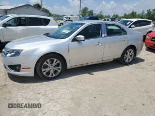 2012 Ford Fusion SE with VIN 3FAHP0HA1CR146333, listed as a Copart auction lot 61265935 with 158,480 mi miles and Salvage title. Bid and sale history available at DreamBid. Image 1.