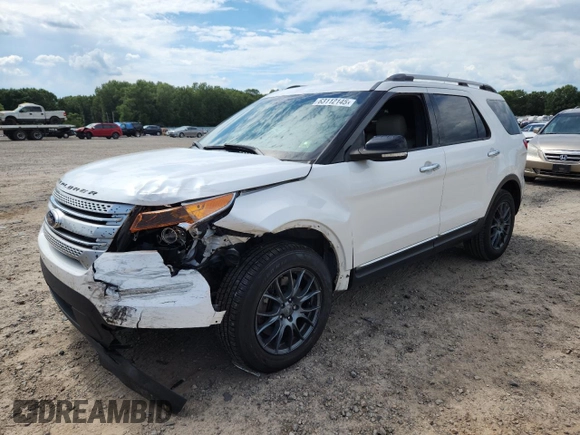 2014 Ford Explorer XLT with VIN 1FM5K7D80EGB32520, listed as a Copart auction lot 63112145 with 113,557 mi miles and Salvage title. Bid and sale history available at DreamBid. Image 1.