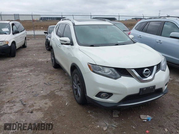 2016 Nissan Rogue SL with VIN 5N1AT2MV7GC766714, listed as a IAAI auction lot 42192783 with 171,489 mi miles and . Bid and sale history available at DreamBid. Image 1.