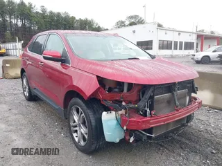 2016 Ford Edge Titanium with VIN 2FMPK3K89GBB42624, listed as a IAAI auction lot 41511157 with 174,766 mi miles. Bid and sale history available at carsss.com. Image 1.
