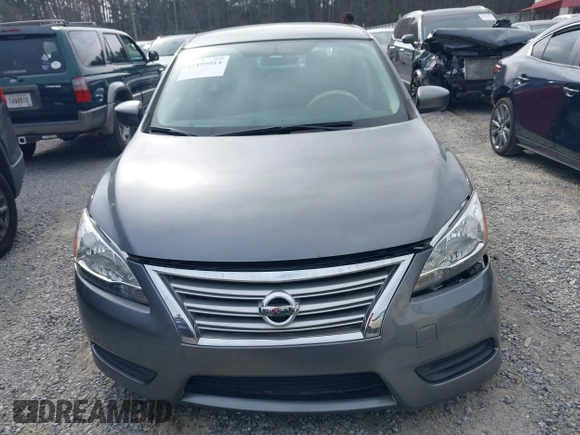 2015 Nissan Sentra S with VIN 3N1AB7AP4FY300807, listed as a IAAI auction lot 41499014 with 67,118 mi miles. Bid and sale history available at carsss.com. Image 13.