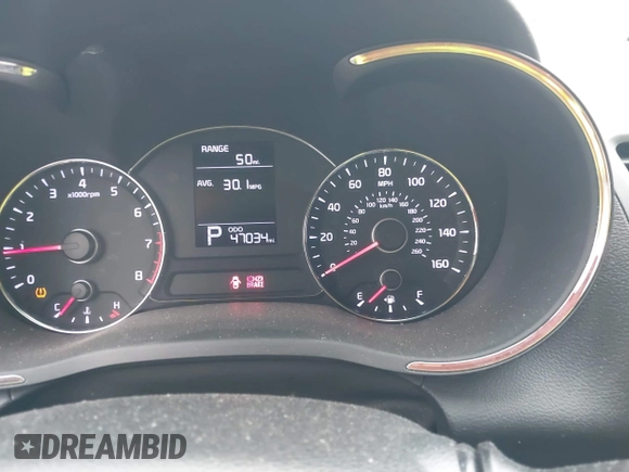 2015 Kia Forte LX with VIN KNAFK4A61F5374690, listed as a IAAI auction lot 42052849 with 47,034 mi miles. Bid and sale history available at carsss.com. Image 7.