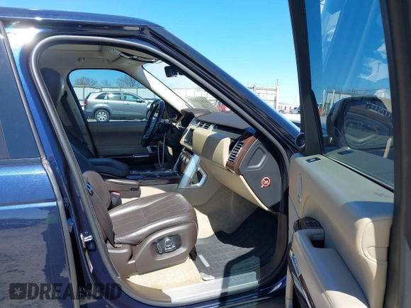 2016 Land Rover Range Rover HSE with VIN SALGS2PF9GA304181, listed as a IAAI auction lot 41812845 with 131,086 mi miles and . Bid and sale history available at DreamBid. Image 5.