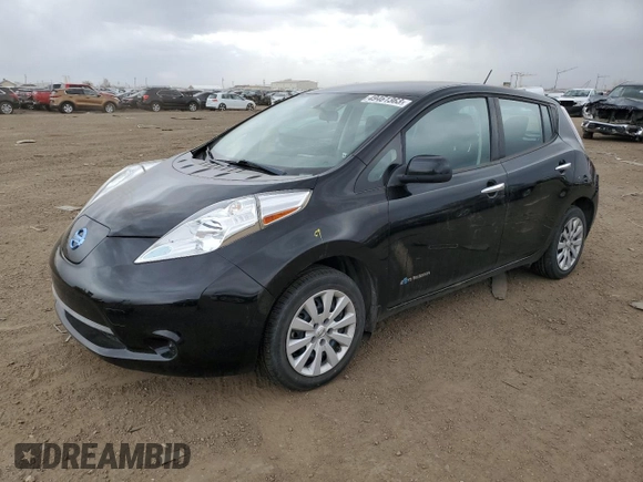 2017 Nissan LEAF SL with VIN 1N4BZ0CP8HC310663, listed as a Copart auction lot 49461363 with 34,832 mi miles. Bid and sale history available at carsss.com. Image 1.