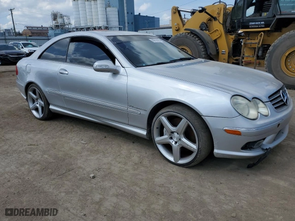 2004 Mercedes-Benz CLK-Class AMG with VIN WDBTJ76H84F071707, listed as a Copart auction lot 68618494 with 120,068 mi miles and Clean Title. Bid and sale history available at carsss.com. Image 4.