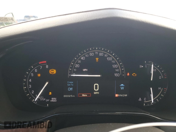 2018 Cadillac CTS Sedan Luxury AWD with VIN 1G6AX5SX1J0182531, listed as a Copart auction lot 82840664 with 86,025 mi miles and Salvage Title. Bid and sale history available at carsss.com. Image 9.