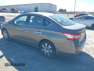 2015 Nissan Sentra S with VIN 3N1AB7AP9FY253905, listed as a IAAI auction lot 42193405 with 132,360 mi miles. Bid and sale history available at carsss.com. Image 3.