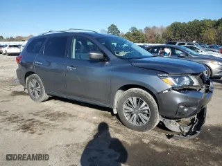 2020 Nissan Pathfinder S with VIN 5N1DR2ANXLC644181, listed as a Copart auction lot 85416464 with 134,275 mi miles and Salvage Title. Bid and sale history available at carsss.com. Image 4.