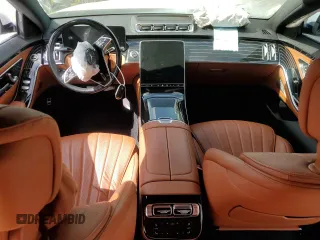 2022 Mercedes-Benz S 580 с VIN W1K6G7GB3NA141805, выставлен на аукционе Copart как лот 54716515 с пробегом 60 353 миль миль и Списание • Salvage title. История ставок и продаж доступна на DreamBid. Изображение 8.