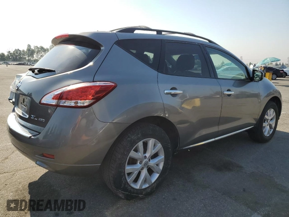 2011 Nissan Murano SV with VIN JN8AZ1MW8BW180542, listed as a Copart auction lot 62443904 with 81,716 mi miles and Salvage Title. Bid and sale history available at carsss.com. Image 3.