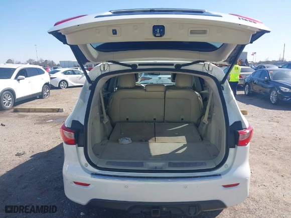 2013 Infiniti JX35 with VIN 5N1AL0MM9DC347285, listed as a IAAI auction lot 41726814 with NaN miles. Bid and sale history available at carsss.com. Image 17.