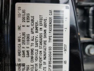2010 Honda Accord EX-L z VIN 1HGCP3F85AA004193, wystawiony jako Copart lot #58212515 z przebiegiem 155 948 mil mil oraz Szkoda całkowita • Salvage title. Historia ofert i sprzedaży dostępna na DreamBid. Obrazek 13.