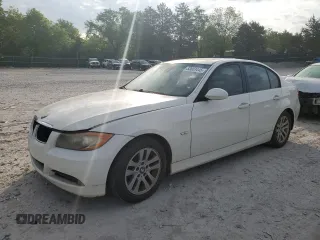 2007 BMW 3 Series 328i with VIN WBAVA33537KX72824, listed as a Copart auction lot 53803445 with Not Provided miles and Clean Title. Bid and sale history available at carsss.com. Image 1.
