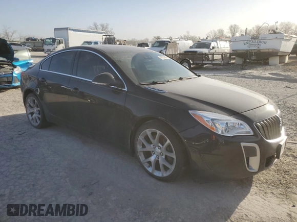 2015 Buick Regal GS with VIN 2G4GT5GX2F9282948, listed as a Copart auction lot 49535625 with 121,936 mi miles and Clean Title. Bid and sale history available at DreamBid. Image 4.