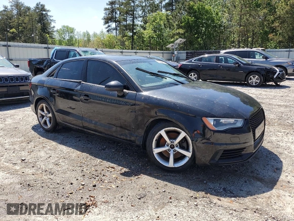 2015 Audi A3 1.8T Premium with VIN WAUACGFF2F1005801, listed as a Copart auction lot 51912765 with 106,935 mi miles and Clean Title. Bid and sale history available at carsss.com. Image 4.