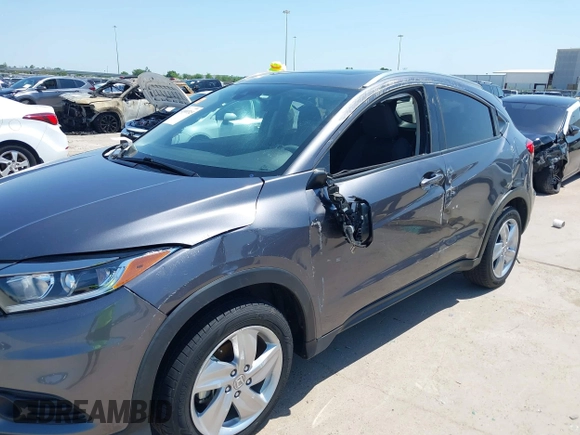 2019 Honda HR-V EX with VIN 3CZRU5H55KM721708, listed as a IAAI auction lot 41993315 with 52,061 mi miles. Bid and sale history available at carsss.com. Image 6.