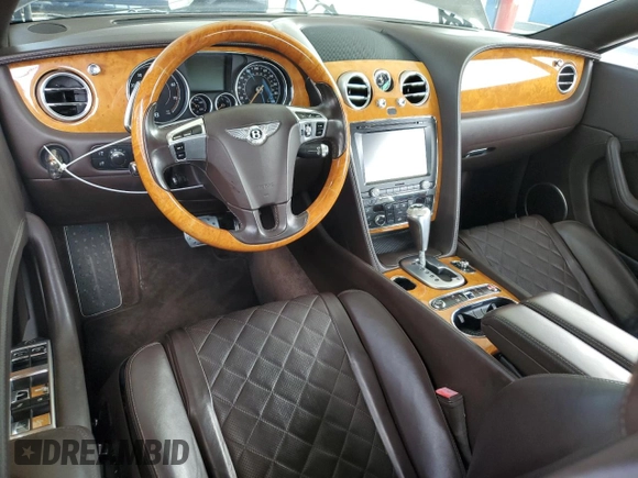 2017 Bentley Continental GT with VIN SCBGT3ZA1HC061244, listed as a Copart auction lot 65428095 with 20,148 mi miles and Salvage title. Bid and sale history available at DreamBid. Image 8.