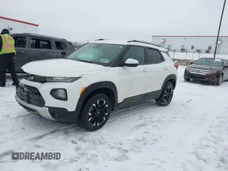 2023 Chevrolet TrailBlazer LT with VIN KL79MRSL8PB059963, listed as a IAAI auction lot 41277057 with 27,451 mi miles and . Bid and sale history available at DreamBid. Image 2.