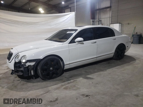 2007 Bentley Flying Spur with VIN SCBBR93W97C040186, listed as a Copart auction lot 84065224 with Not Provided miles and Salvage Title. Bid and sale history available at DreamBid. Image 1.