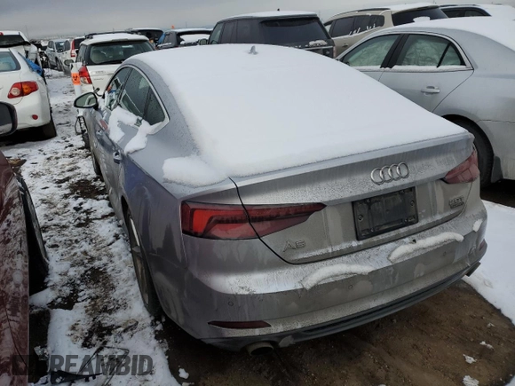 2018 Audi A5 Sportback Premium Plus with VIN WAUENCF52JA135775, listed as a Copart auction lot 40268524 with 48,416 mi miles. Bid and sale history available at carsss.com. Image 2.