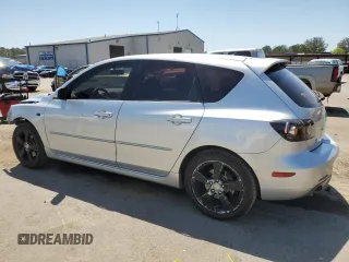 2004 Mazda 3 s with VIN JM1BK343741122704, listed as a Copart auction lot 53317435 with 214,688 mi miles and Salvage Title. Bid and sale history available at carsss.com. Image 2.