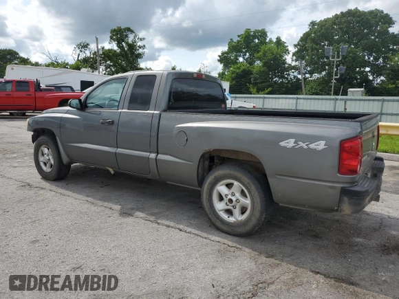2005 Dodge Dakota ST with VIN 1D7HW22K15S177654, listed as a Copart auction lot 61034605 with 241,817 mi miles and Salvage title. Bid and sale history available at DreamBid. Image 2.