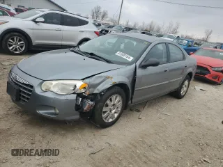 2006 Chrysler Sebring with VIN 1C3EL66R86N154249, listed as a Copart auction lot 87521385 with 163,835 mi miles and Non Repairable. Bid and sale history available at DreamBid. Image 1.