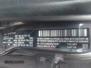 2018 Jeep Renegade Sport with VIN ZACCJAAB2JPG70435, listed as a IAAI auction lot 41040501 with 221,511 mi miles and . Bid and sale history available at DreamBid. Image 9.