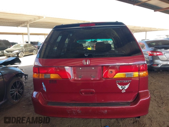 2004 Honda Odyssey EX with VIN 5FNRL186X4B013892, listed as a IAAI auction lot 41731037 with 202,893 mi miles and . Bid and sale history available at DreamBid. Image 16.