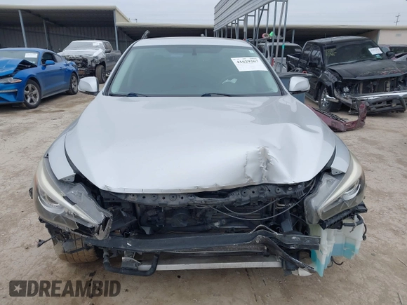 2016 Infiniti Q50 with VIN JN1EV7AR5GM344250, listed as a IAAI auction lot 41629267 with 88,254 mi miles and . Bid and sale history available at DreamBid. Image 12.