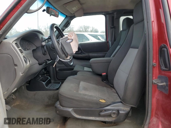 2009 Ford Ranger XLT with VIN 1FTZR45E99PA52904, listed as a Copart auction lot 51734185 with 161,291 mi miles and Salvage title. Bid and sale history available at DreamBid. Image 7.