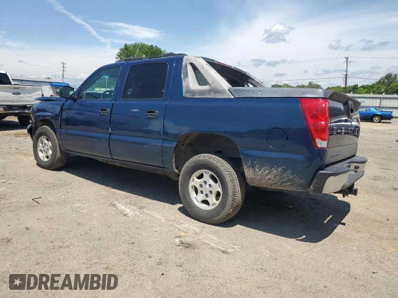 2005 Chevrolet Avalanche LS with VIN 3GNEC12Z45G241729, listed as a Copart auction lot 59558135 with 128,802 mi miles and Salvage title. Bid and sale history available at DreamBid. Image 2.
