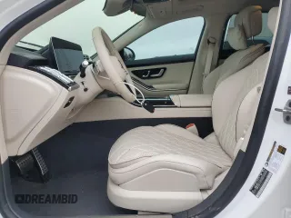 2024 Mercedes-Benz S 580 с VIN W1K6G7GB9RA306312, выставлен на аукционе Copart как лот 55761695 с пробегом 5 461 миль миль и Списание • Salvage title. История ставок и продаж доступна на DreamBid. Изображение 7.