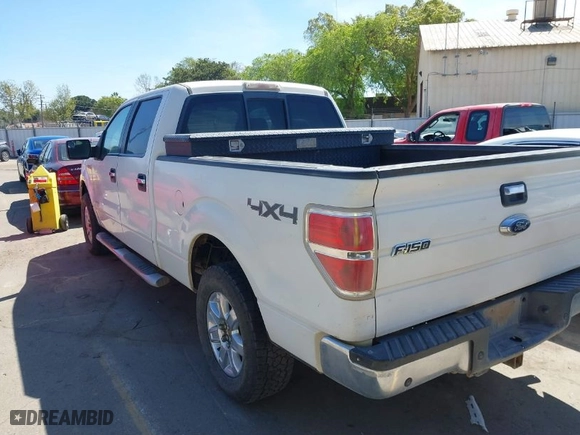 2013 Ford F-150 XL with VIN 1FTFW1ET2DKF80282, listed as a IAAI auction lot 41851799 with 283,190 mi miles. Bid and sale history available at carsss.com. Image 3.