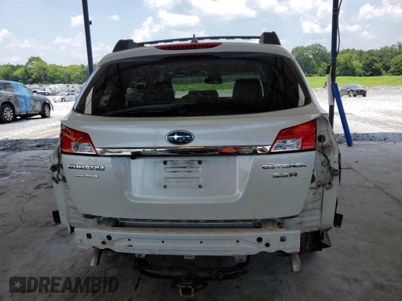 2011 Subaru Outback Limited Power Moon with VIN 4S4BRDKC8B2372945, listed as a Copart auction lot 61623255 with 197,799 mi miles and Salvage title. Bid and sale history available at DreamBid. Image 6.