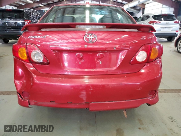 2010 Toyota Corolla with VIN 1NXBU4EE2AZ329099, listed as a Copart auction lot 65412925 with 168,285 mi miles and Clean title. Bid and sale history available at DreamBid. Image 6.