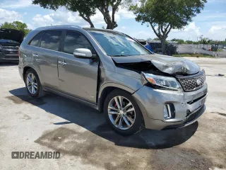 2014 Kia Sorento SX Limited with VIN 5XYKWDA71EG475877, listed as a Copart auction lot 61130985 with 183,941 mi miles and Salvage title. Bid and sale history available at DreamBid. Image 4.