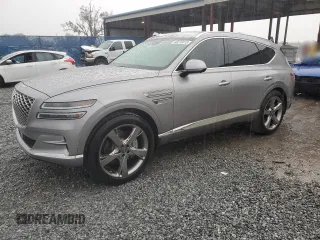 2021 Genesis GV80 with VIN KMUHCESC0MU072617, listed as a Copart auction lot 46076815 with 36,226 mi miles and Non Repairable. Bid and sale history available at DreamBid. Image 1.