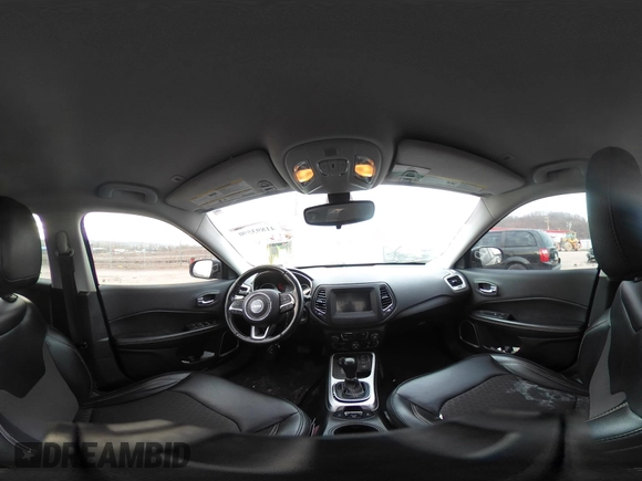 2019 Jeep Compass Latitude with VIN 3C4NJDBB3KT835802, listed as a IAAI auction lot 41893590 with 49,716 mi miles and . Bid and sale history available at DreamBid. Image 19.
