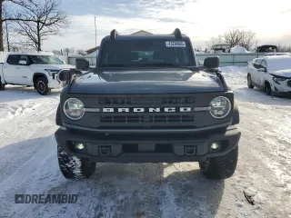 2024 Ford Bronco Black Diamond with VIN 1FMDE1AH3RLA71844, listed as a Copart auction lot 43228085 with 4,753 mi miles and Salvage title. Bid and sale history available at DreamBid. Image 5.