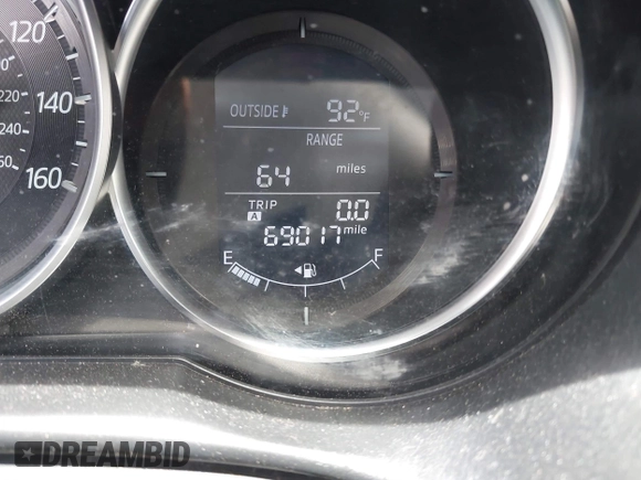 2016 Mazda CX-5 Sport with VIN JM3KE2BY8G0847018, listed as a IAAI auction lot 42064726 with 69,017 mi miles and . Bid and sale history available at DreamBid. Image 7.