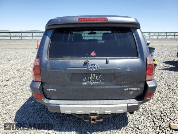 2005 Toyota 4Runner SR5 with VIN JTEBT14R658019588, listed as a Copart auction lot 55229825 with Not Provided miles and Salvage Title. Bid and sale history available at DreamBid. Image 6.