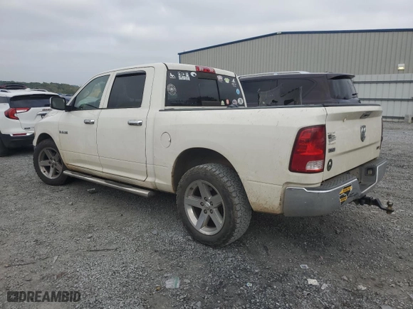 2009 Dodge Ram 1500 SLT with VIN 1D3HB13P99S747472, listed as a Copart auction lot 71569334 with 267,272 mi miles and Salvage Title. Bid and sale history available at carsss.com. Image 2.