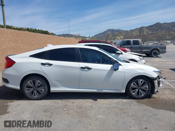 2017 Honda Civic Sedan EX-T with VIN 2HGFC1F36HH649299, listed as a IAAI auction lot 41847005 with 76,280 mi miles. Bid and sale history available at carsss.com. Image 13.