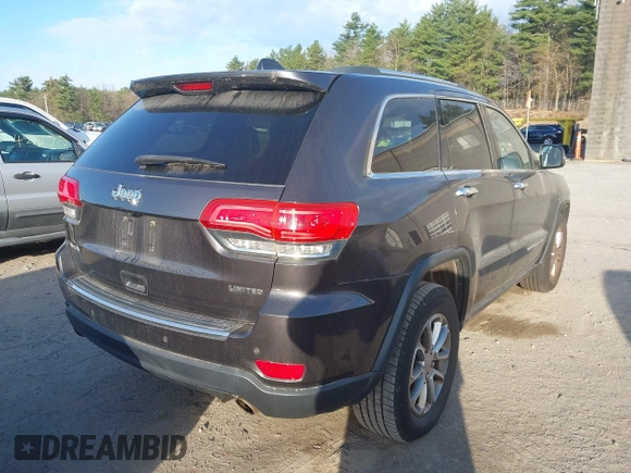 2015 Jeep Grand Cherokee Limited with VIN 1C4RJFBG8FC638117, listed as a IAAI auction lot 42092893 with 198,990 mi miles. Bid and sale history available at carsss.com. Image 4.